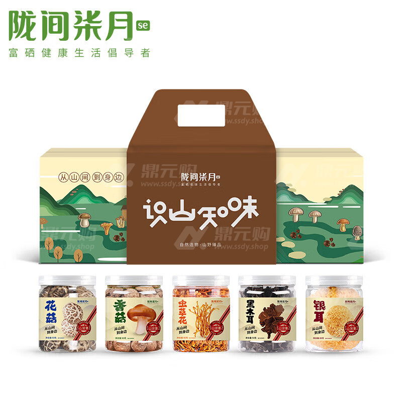陇间柒月 识山知味 280g 单位：盒