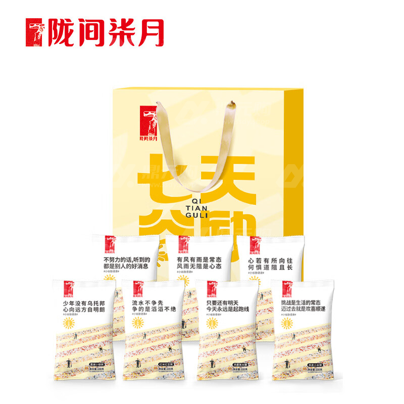 陇间柒月 杂粮礼盒 七天谷励 700g 单位：盒