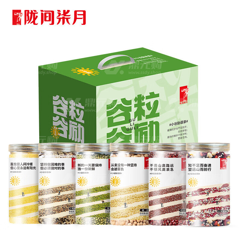 陇间柒月 杂粮礼盒 谷粒谷励 4kg 单位：盒